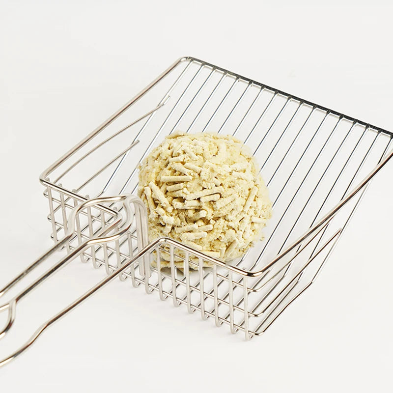 Pelle à Litière Inox – Grande & Précise pour Litière Agglomérante