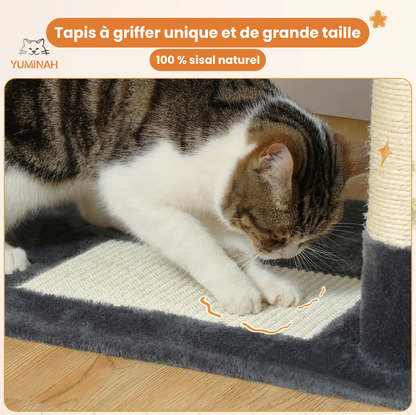 Arbre à Chat XXL Multi-Niveaux – Hamac Géant & Niches Spacieuses