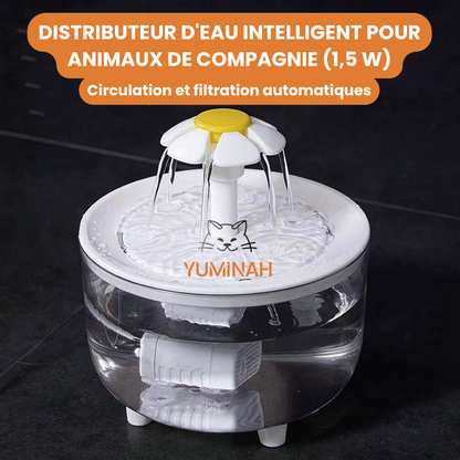 Fontaine à Eau Automatique 1,2L – Silencieuse & Filtrée USB