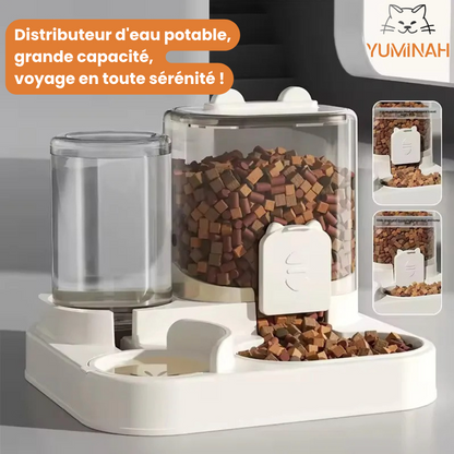 Distributeur Croquettes & Eau à Gravité – Simple & Pratique