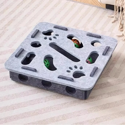 Puzzle en Feutrine pour Chat – Jeu Mental & Exercice Doux