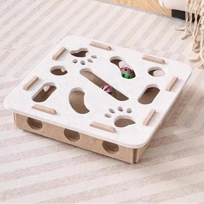 Puzzle en Feutrine pour Chat – Jeu Mental & Exercice Doux