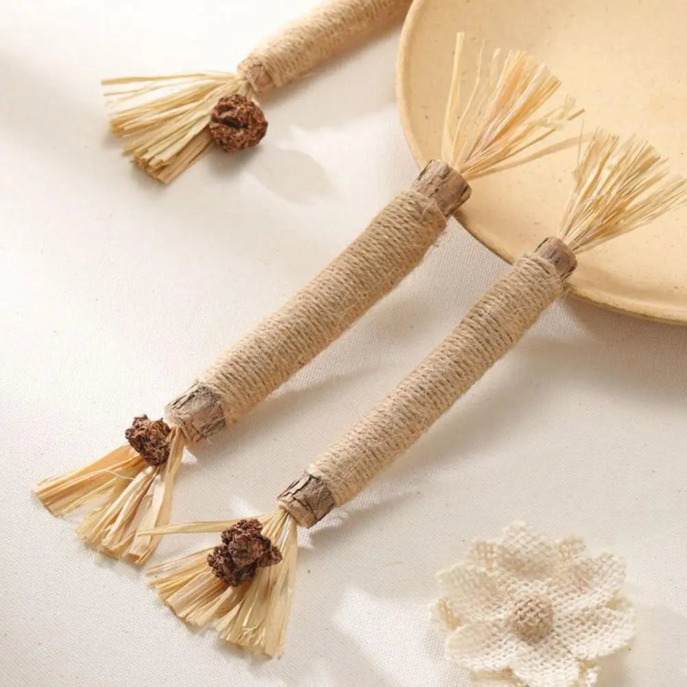 Bâton à Mâcher Silvervine pour Chat – Apaisant & Nettoyant